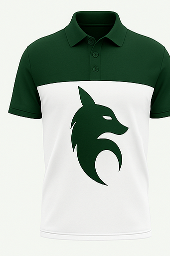 StrideFox Crest Polo – Men’s Statement Polo Shirt (6 Colors)