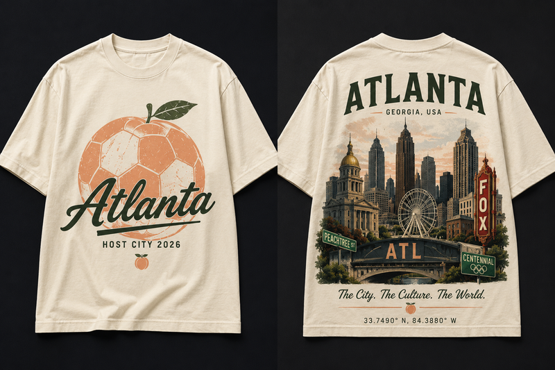 FITN Atlanta Host City Tee – Cream Edition