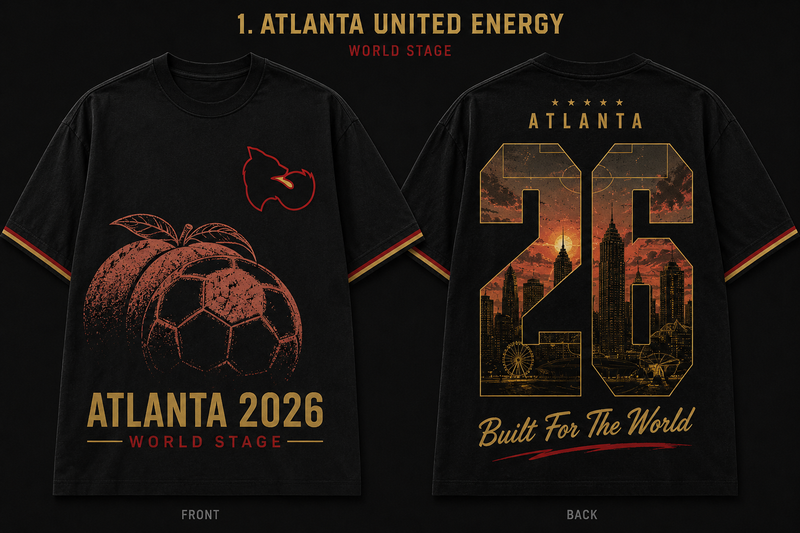 FITN Atlanta 2026 “World Stage” Tee – Black Edition