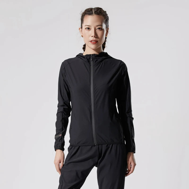 Women's Breathable Running & Yoga Jacket - Quick-Dry Training Sportswear