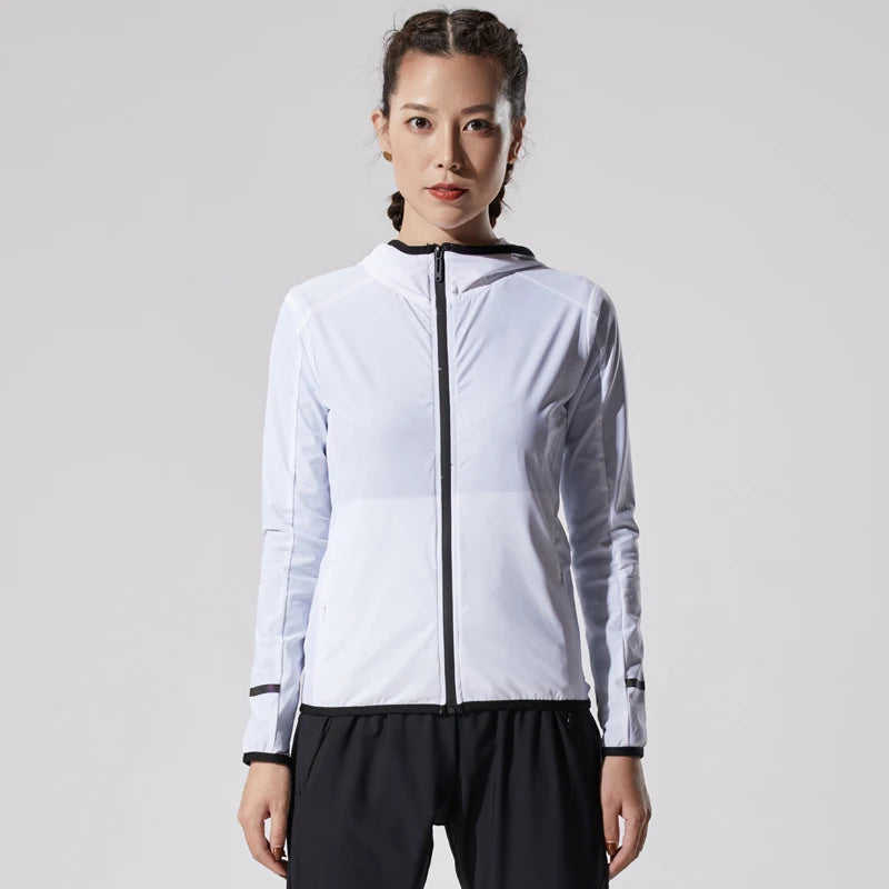 Women's Breathable Running & Yoga Jacket - Quick-Dry Training Sportswear