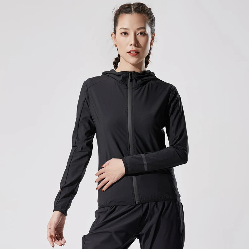 Women's Breathable Running & Yoga Jacket - Quick-Dry Training Sportswear