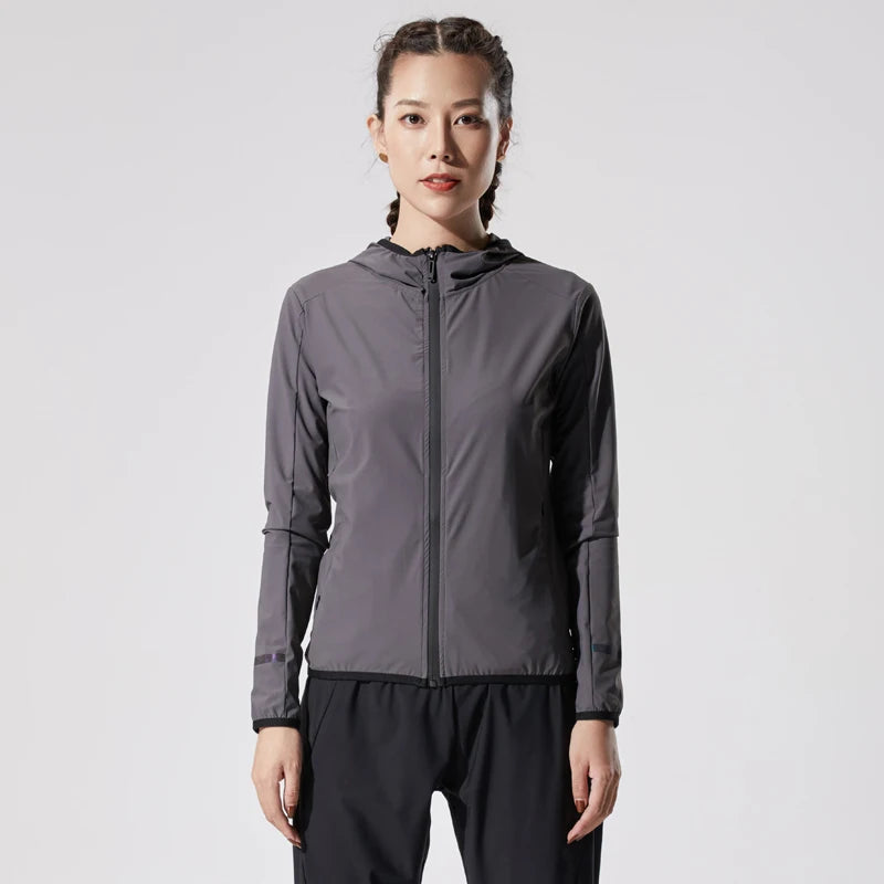 Women's Breathable Running & Yoga Jacket - Quick-Dry Training Sportswear