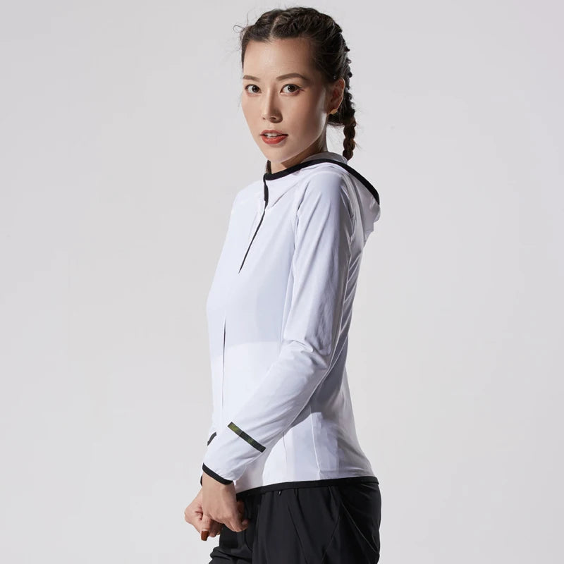 Women's Breathable Running & Yoga Jacket - Quick-Dry Training Sportswear