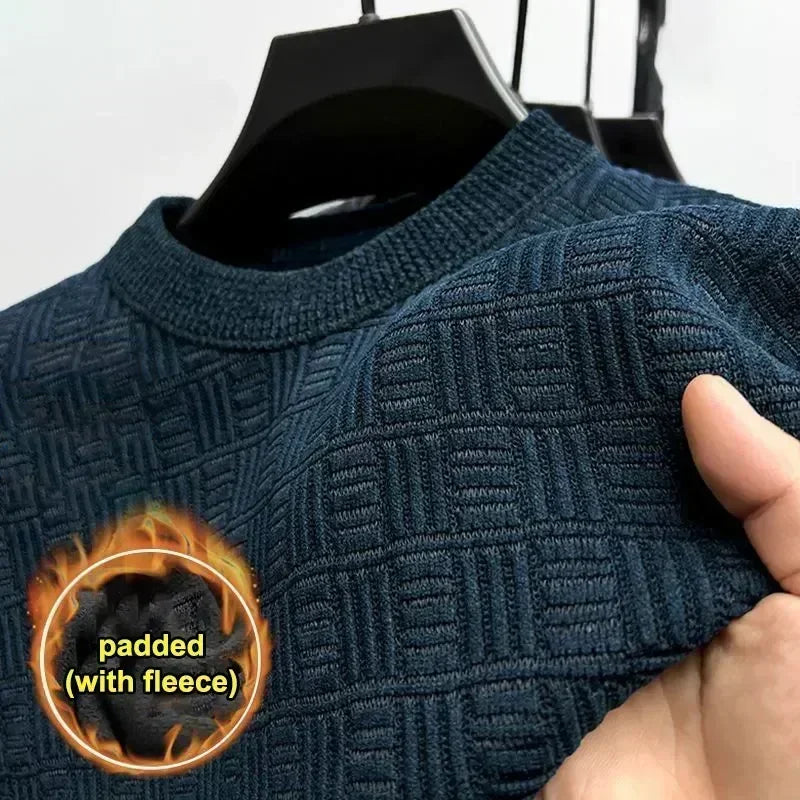 Men's Casual Fleece Jacket - Perfect for Spring & Autumn