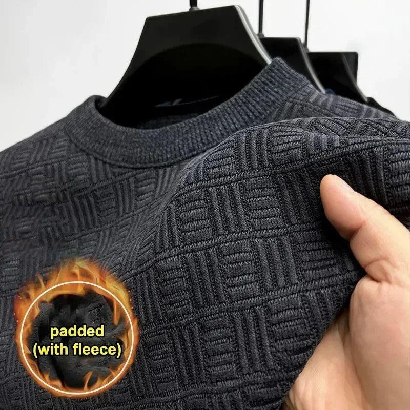 Men's Casual Fleece Jacket - Perfect for Spring & Autumn