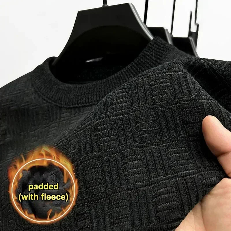 Men's Casual Fleece Jacket - Perfect for Spring & Autumn