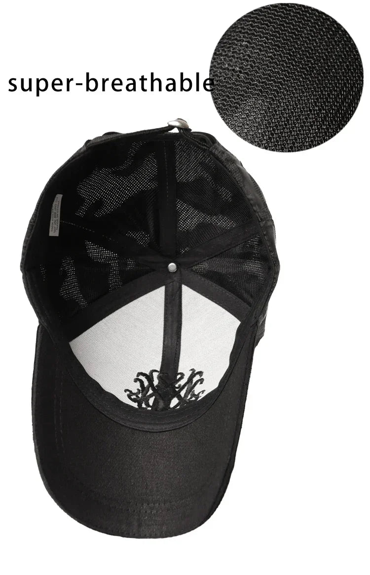 Men's Adjustable Sun Protection Baseball Cap