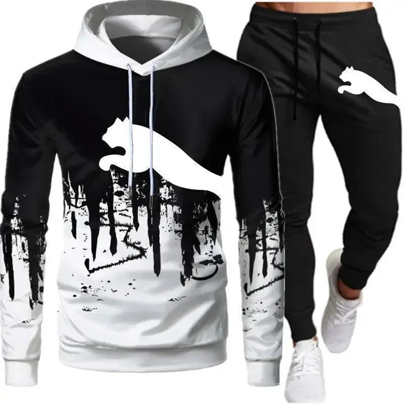 Men's Smart Casual Tracksuit Set