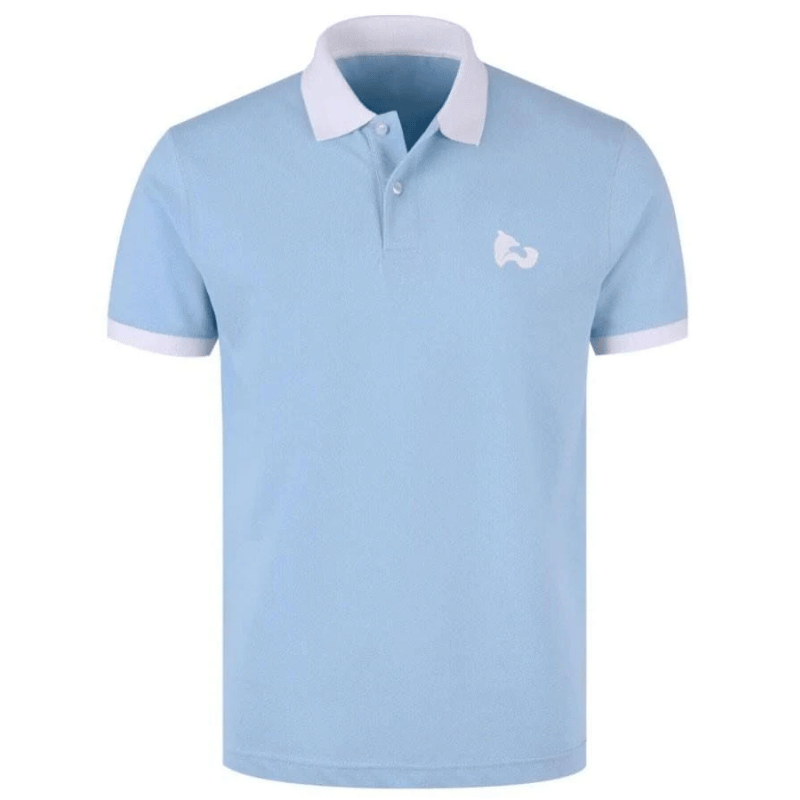 FITN Men's Sky Blue Polo