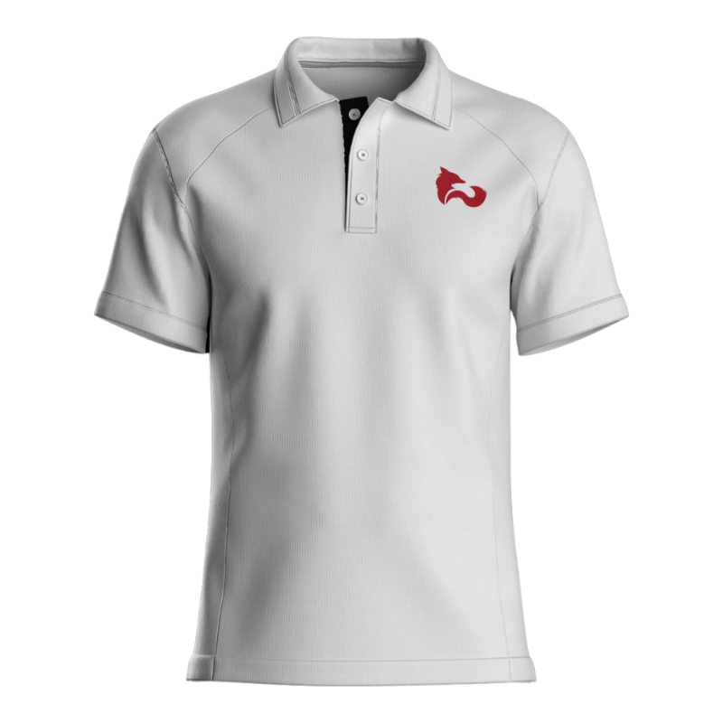 FITN Men's White Polo Shirt