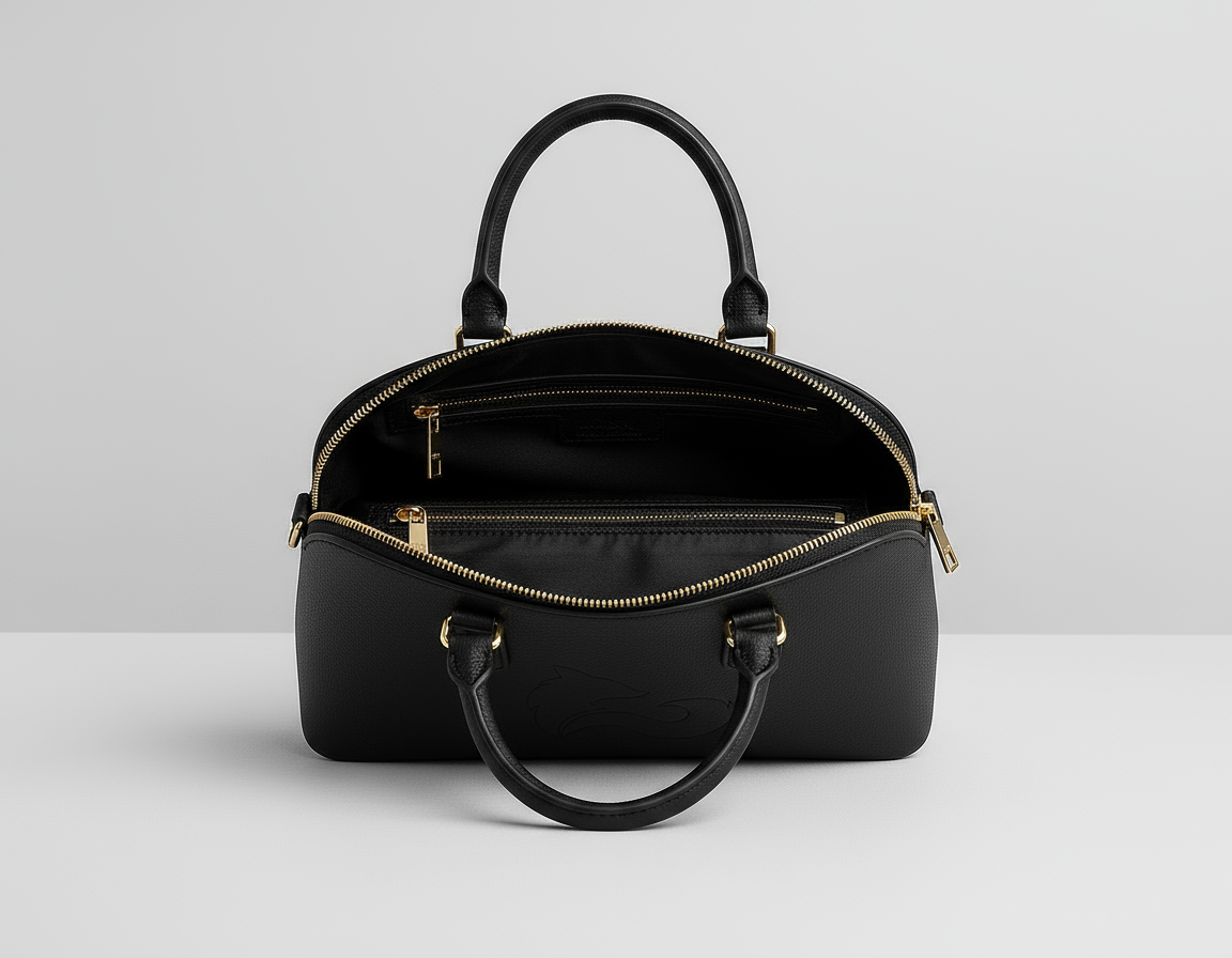 VULPE Lambskin Leather Purse Set