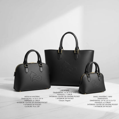 VULPE Lambskin Leather Purse Set