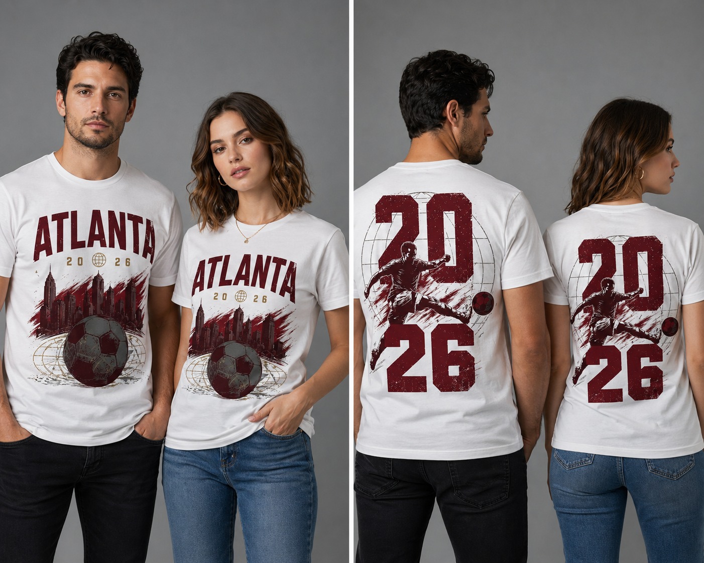 Atlanta 2026" soccer tee
