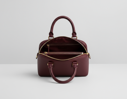 The Burgundy Mina Compact