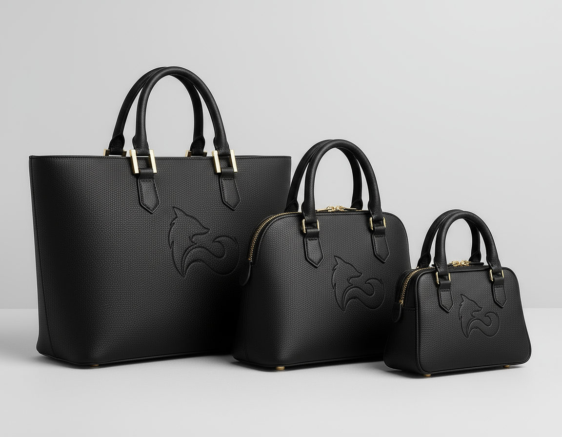 VULPE Lambskin Leather Purse Set