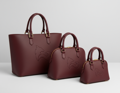 The Burgundy Mina Compact